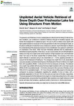 Unpiloted Aerial Vehicle Retrieval of Snow Depth Over Freshwater Lake Ice Using Structure From Motion