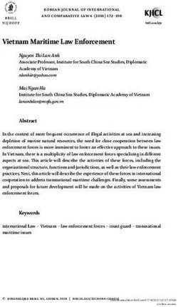 Vietnam Maritime Law Enforcement - Brill