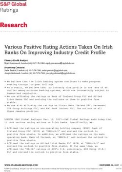Various Positive Rating Actions Taken On Irish Banks On Improving Industry Credit Profile - Bank of Ireland Investor Relations