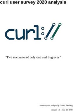Curl user survey 2020 analysis - "I've encountered only one curl bug ever" - summary and analysis by Daniel Stenberg - Haxx