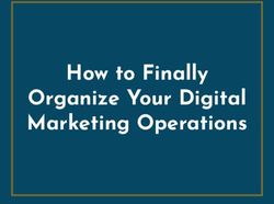 How to Finally Organize Your Digital Marketing Operations