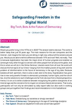 Safeguarding Freedom in the Digital World - Friedrich ...