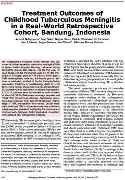 Treatment Outcomes of Childhood Tuberculous Meningitis in a Real-World Retrospective Cohort, Bandung, Indonesia