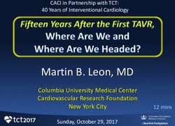 Martin B. Leon, MD Columbia University Medical Center Cardiovascular Research Foundation New York City - CACI