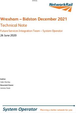 Wrexham - Bidston December 2021 Technical Note - Future Services Integration Team - System Operator 26 June 2020