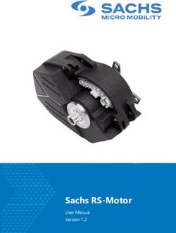 Sachs RS-Motor User Manual Version 1.2 - Nox Cycles