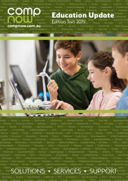 Education Update Edition Two 2019 - SOLUTIONS SERVICES SUPPORT - CompNow