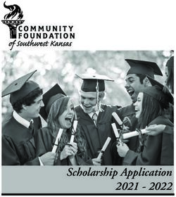 Scholarship Application 2021 2022 - Community Foundation ...