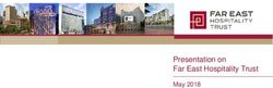 Cover Presentation on Far East Hospitality Trust - May 2018 - Far East Hospitality Trust ...