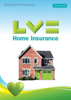 Home Insurance Document of Insurance