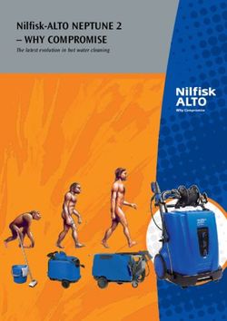Nilfisk-ALTO NEPTUNE 2- WHY COMPROMISE The latest evolution in hot water cleaning
