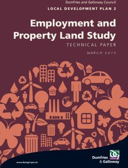 Employment and Property Land Study - MARCH 2017 TECHNICAL PAPER