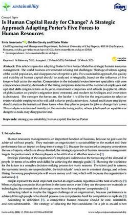Is Human Capital Ready for Change? A Strategic Approach Adapting Porter's Five Forces to Human Resources - MDPI