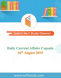 Title Daily Current Affairs Capsule 16th August 2019 - wifistudy