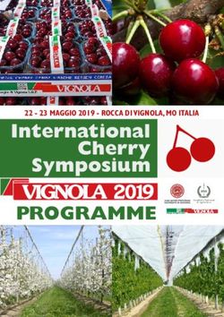 VIGNOLA 2019 International Cherry 22 - 23 MAGGIO 2019 - ROCCA DI VIGNOLA, MO ITALIA - ICS International Cherry Symposium