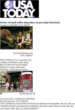 Owner of small coffee shop takes on java titan Starbucks