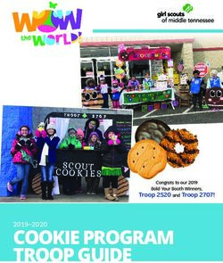 COOKIE PROGRAM TROOP GUIDE - Troop 2520 and Troop 2707! Congrats to our 2019 Bold Your Booth Winners, Girl Scouts of Middle Tennessee