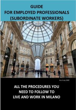 GUIDE FOR EMPLOYED PROFESSIONALS (SUBORDINATE WORKERS) - ALL THE PROCEDURES YOU NEED TO FOLLOW TO LIVE AND WORK IN MILANO - YesMilano