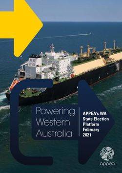 Powering Western Australia - APPEA's WA State Election Platform February 2021