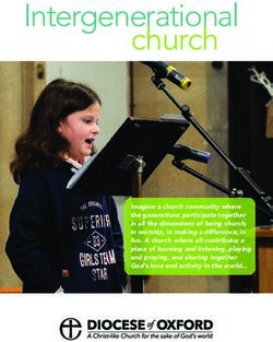 Intergenerational church - Anglican.org