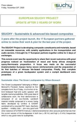 EUROPEAN SSUCHY PROJECT UPDATE AFTER 3 YEARS OF WORK
