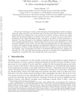"All that matter ... in one Big Bang & other cosmological singularities