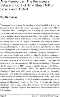 After Hamburger: The Revisionary Debate in Light of John Stuart Mill on Liberty and Control