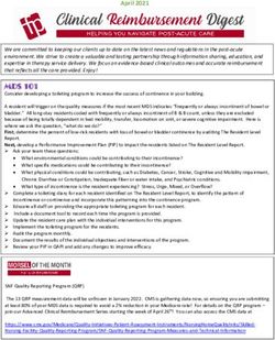 April 2021 - Functional Pathways