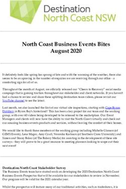 North Coast Business Events Bites August 2020 - Destination ...
