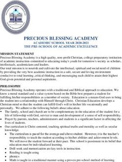 PRECIOUS BLESSING ACADEMY