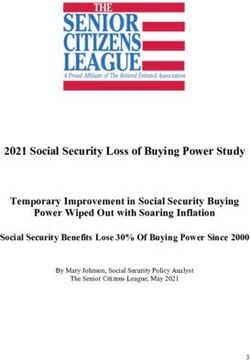 2021 Social Security Loss of Buying Power Study - The Senior ...