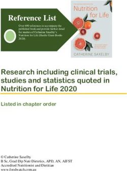 Reference List - Catherine Saxelby