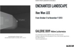 ENCHANTED LANDSCAPE Hee Won LEE From October 5 to November 9 2013 - Galerie Dix9