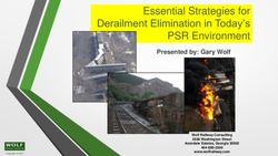 Essential Strategies for Derailment Elimination in Today's PSR Environment - Presented by: Gary Wolf