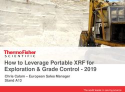 How to Leverage Portable XRF for Exploration & Grade Control 2019 - Chris Calam - European Sales Manager Stand A13