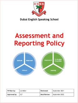 Assessment and Reporting Policy - Dubai English Speaking School - Dubai English Speaking ...