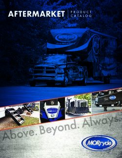 AFTERMARKET PRODUCT - MORryde