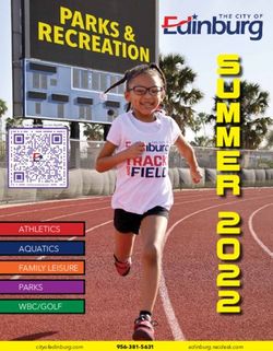 ATHLETICS AQUATICS FAMILY LEISURE PARKS WBC/GOLF 956-381-5631