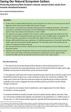 Saving Our Natural Ecosystem Carbon: Amazon AWS