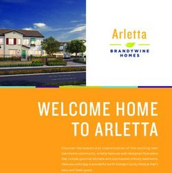 WELCOME HOME TO ARLETTA - Brandywine Homes