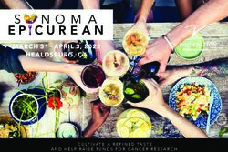 CULTIVATE A REFINED TASTE AND HELP RAISE FUNDS FOR CANCER RESEARCH