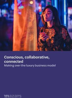 Conscious, collaborative, connected - Making over the luxury business model