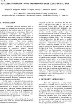 SCALE SENSITIVITIES IN MODEL PRECIPITATION SKILL SCORES DURING IHOP 16A.8