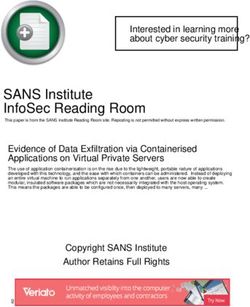 SANS Institute InfoSec Reading Room - SANS.org