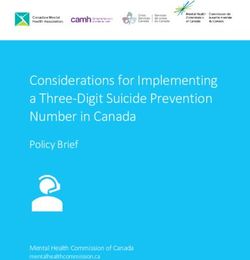 Considerations for Implementing a Three-Digit Suicide Prevention Number in Canada - Policy Brief