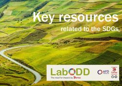 Key resources related to the SDGs - Cerise
