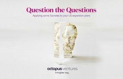 Question the Questions - Applying some Socrates to your US expansion plans - Octopus Group