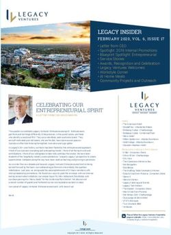 LEGACY INSIDER - LEGACY VENTURES