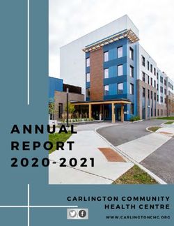CARLINGTON COMMUNITY HEALTH CENTRE - Carlington Community Health ...
