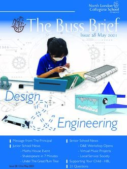 The Buss Brief - North London Collegiate School ...